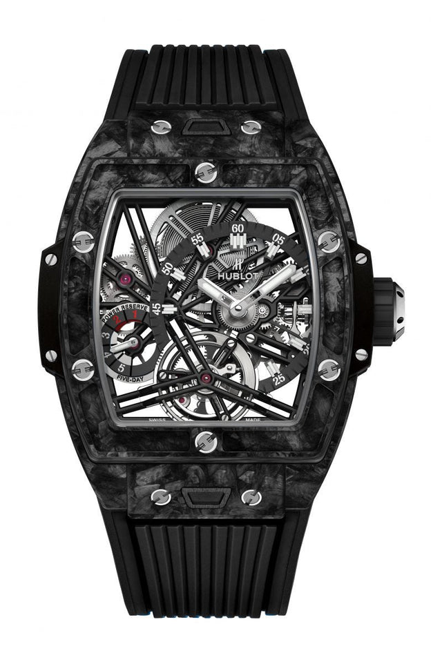 Hublot Spirit of Big Bang Tourbillon Carbon Black Men's Watch 645.QN.1117.RX