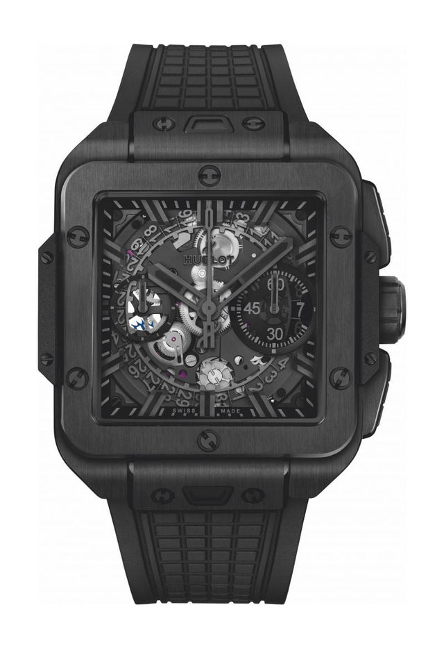 Hublot Square Bang Unico All Black Men's Watch 821.CX.0140.RX