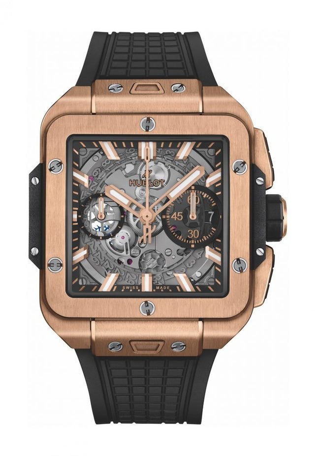 Hublot Square Bang Unico King Gold Men's Watch 821.OX.0180.RX