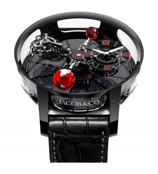 Jacob & Co Astronomia Black Ceramic Men's AT100.95.KR.SR.B