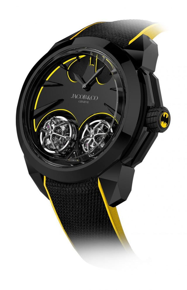 Jacob & Co Gotham City Black DLC Titanium Men's DC100.11.AA.AA.A