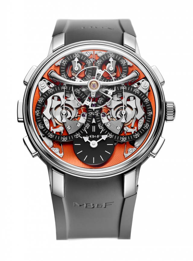 MB&F Legacy Machine Sequential Evo Orange Men's 09.ZR.OR
