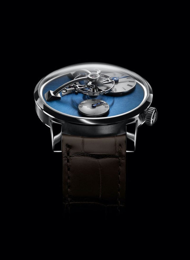 MB&F LM101 Steel Blue Men's 51.S1L.W