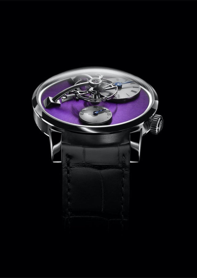 MB&F LM101 WG Purple Men's 51.W1L.W