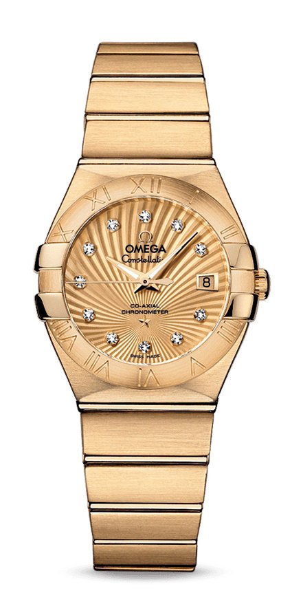 Omega Co-Axial Chronometer 27 mm Woman's watch 123.50.27.20.58.001