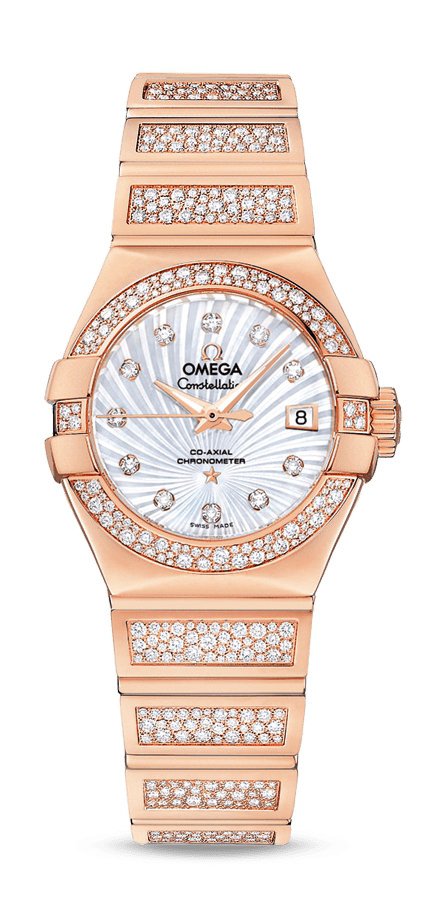 Omega Co-Axial Chronometer 27 mm Woman's watch 123.55.27.20.55.004