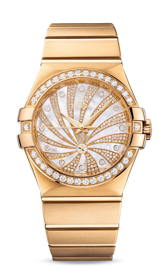 Omega Co-Axial Chronometer 35 mm Woman's watch 123.55.35.20.55.001