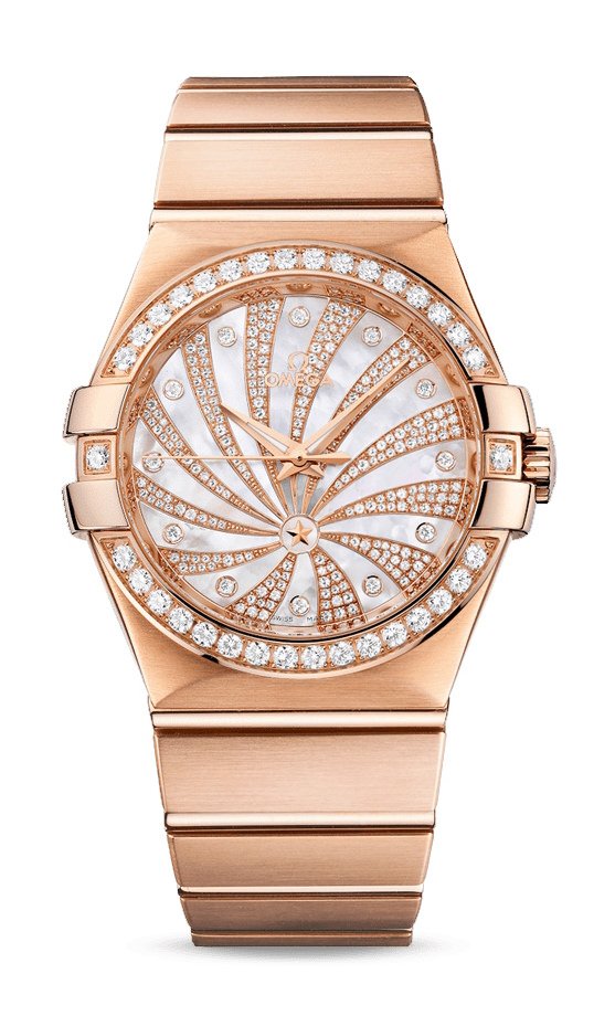 Omega Co-Axial Chronometer 35 mm Woman's watch 123.55.35.20.55.002