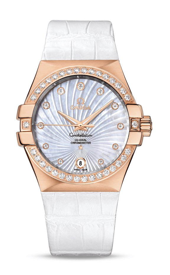 Omega Co-Axial Chronometer 35 mm Woman's watch 123.58.35.20.55.003