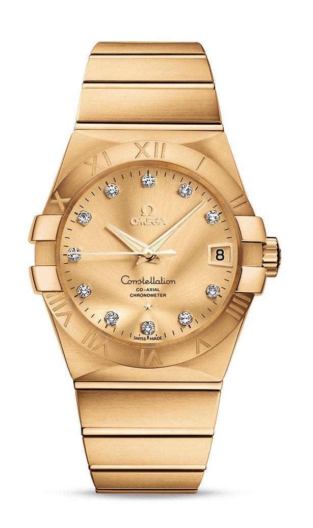 Omega Co-Axial Chronometer 38 mm Men's watch 123.50.38.21.58.001
