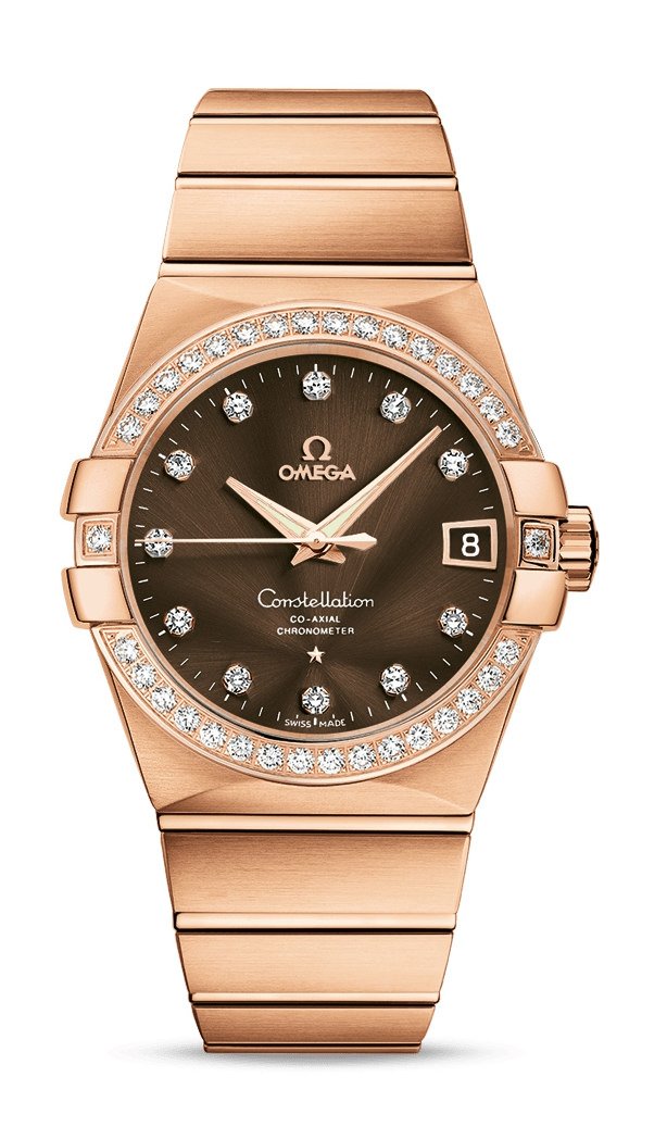 Omega Co-Axial Chronometer 38 mm Men's watch 123.55.38.21.63.001