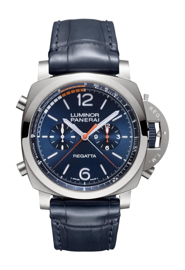 Panerai Luminor Chrono Regatta Blu Mare Men's watch PAM01216
