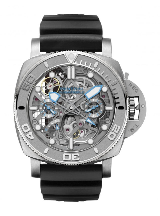 Panerai Submersible Ecopangaea Tourbillom GMT Mike Horn Edition Men's watch PAM01108