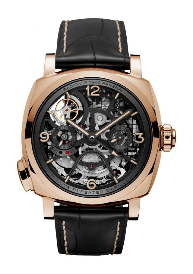 Panerai Radiomir Minute Repeater Tourbillon GMT Men's watch PAM00600