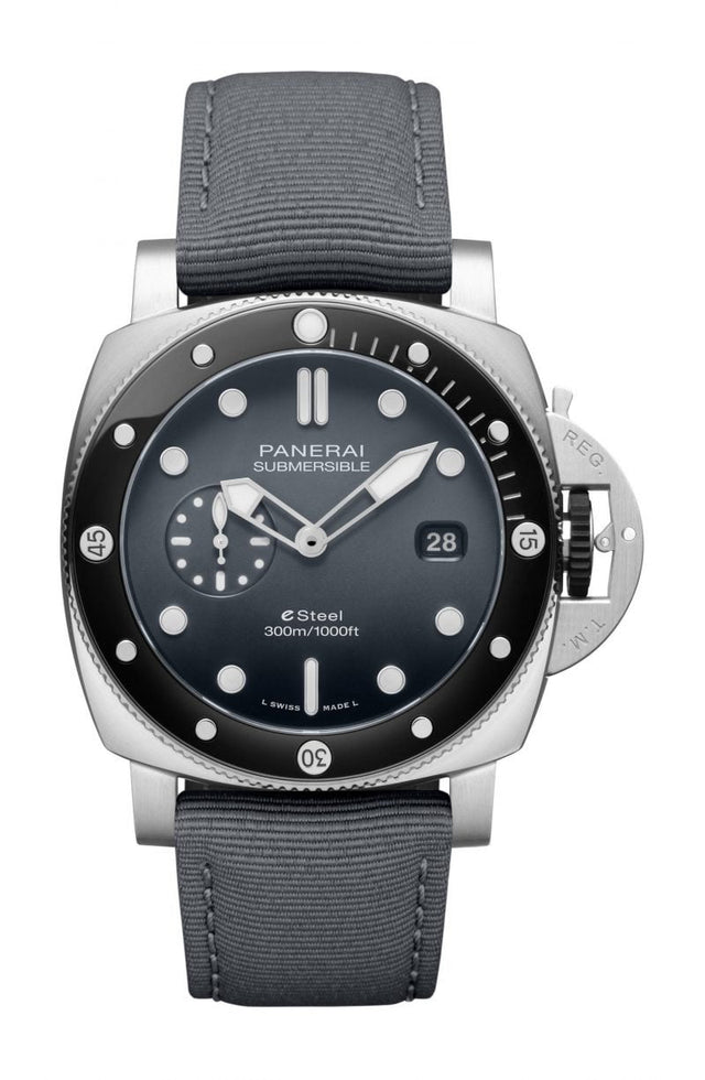 Panerai Submersible QuarantaQuattro eSteel Grigio Roccia Men's watch PAM01288