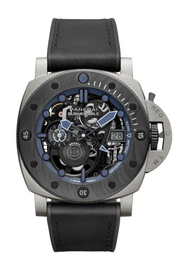 Panerai Submersible S BRABUS Blue Shadow Edition Men's watch PAM01241