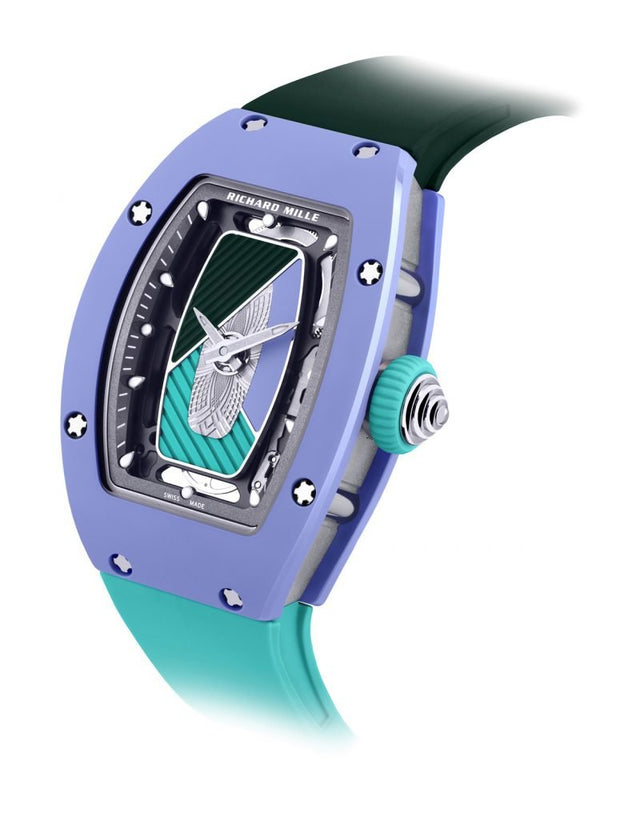 Richard Mille RM 07-01 Automatic Coloured Ceramics Pastel Blue Woman's watch Blue Ceramic