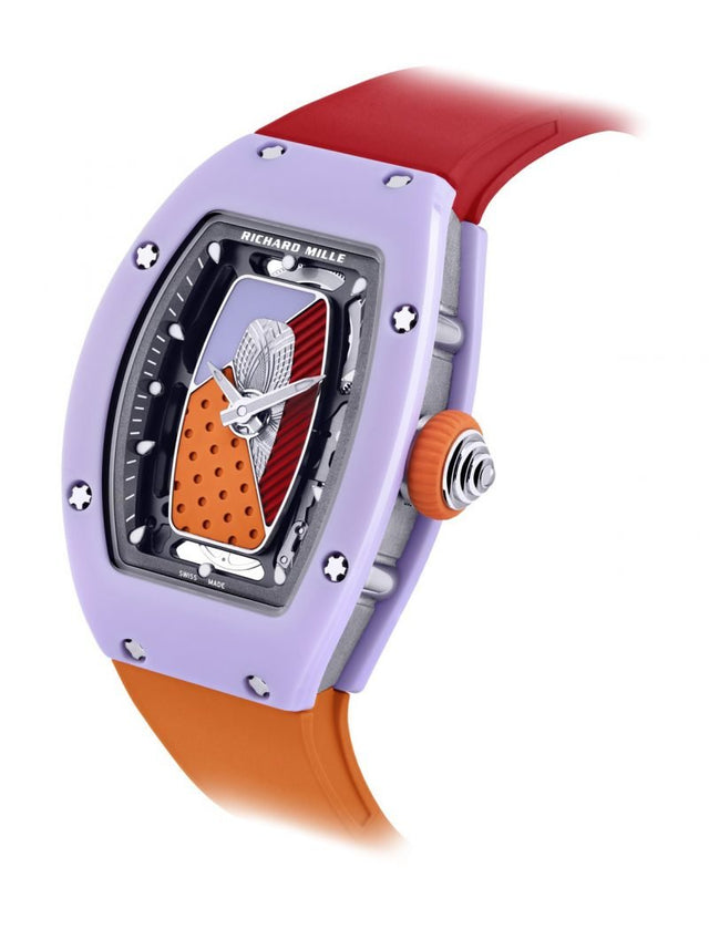 Richard Mille RM 07-01 Automatic Coloured Ceramics Pastel Lavender Woman's watch Ceramic