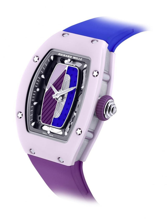 Richard Mille RM 07-01 Automatic Coloured Ceramics Pastel Pink Woman's watch Ceramic