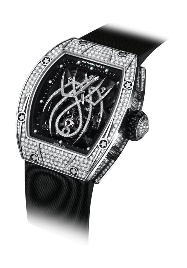 Richard Mille RM 19-01 Manual Winding Tourbillon Spider Men's watch White Gold