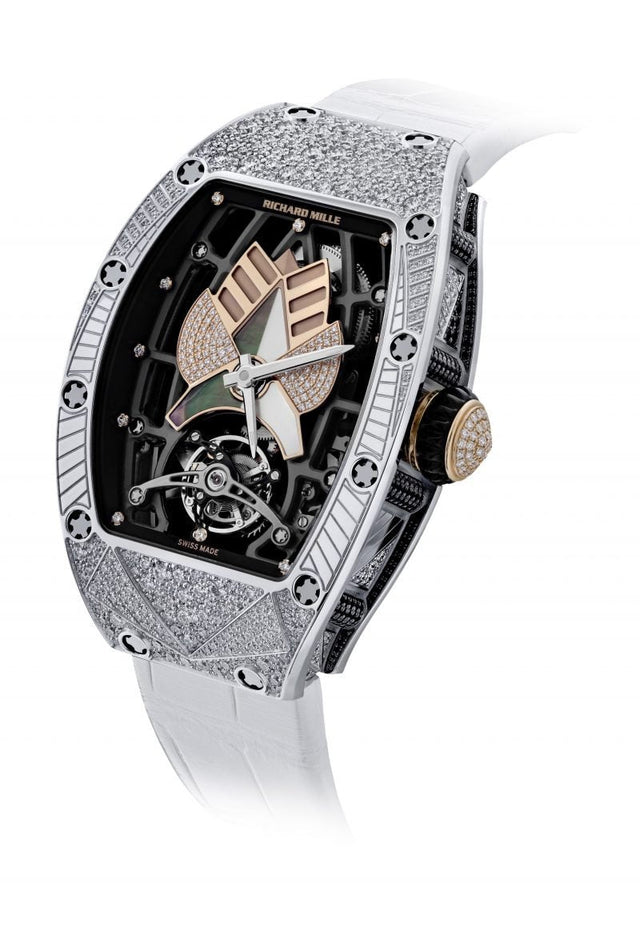 Richard Mille RM 71-01 Tourbillon Automatique Talisman 2 Woman's watch White Gold