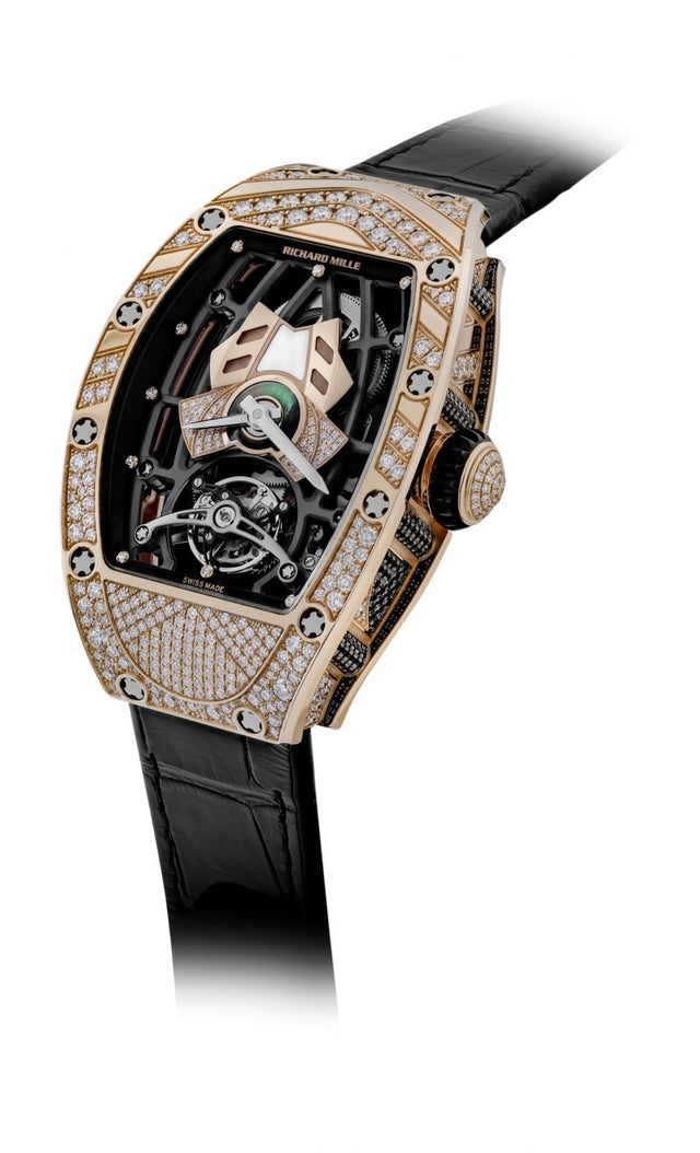 Richard Mille RM 71-01 Tourbillon Automatique Talisman 2 Woman's watch Red Gold