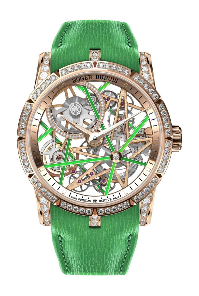 Roger Dubuis Excalibur Blacklight Pink Gold Men's watch RDDBEX0831