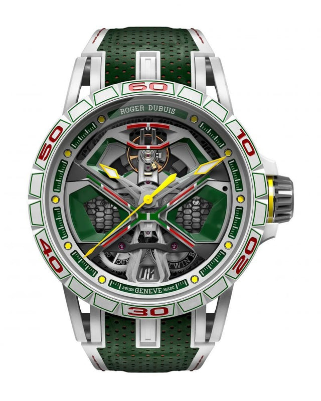 Roger Dubuis Excalibur Spider Huracan White MCF Men's watch RDDBEX1006