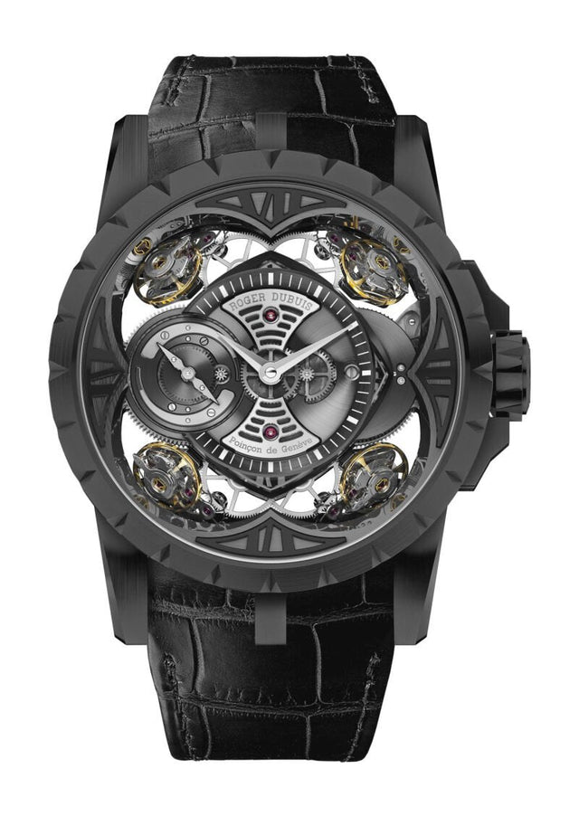 Roger Dubuis Quatuor Black DLC Titanium Men's watch RDDBEX0425