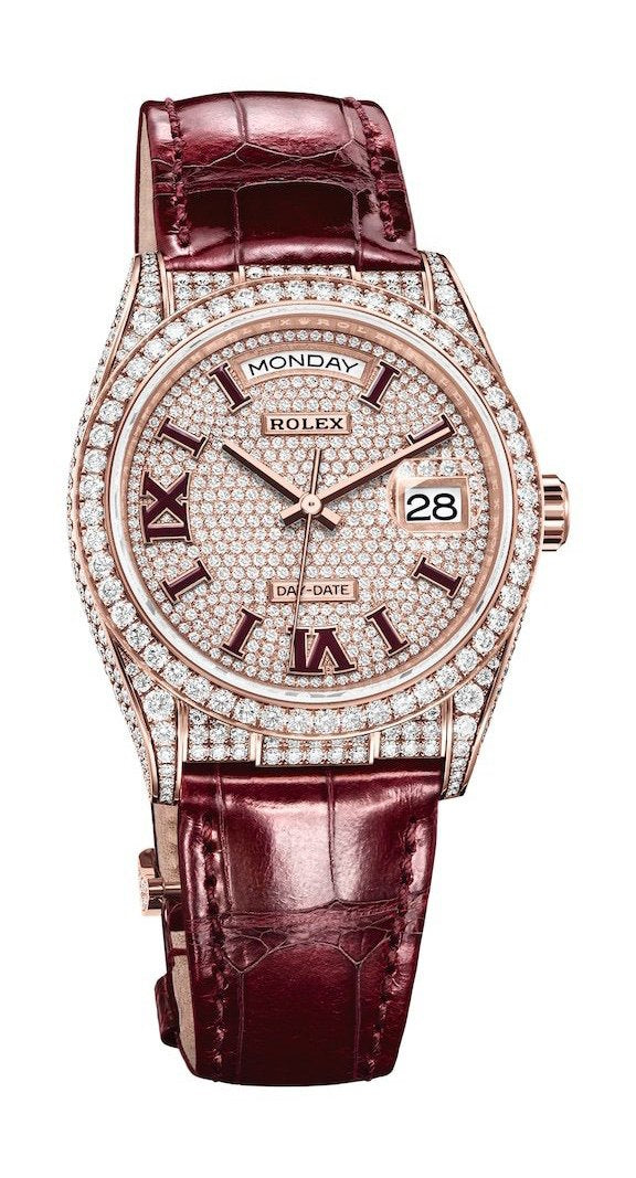 Rolex Day-Date 36 Woman's watch 128155RBR-0002