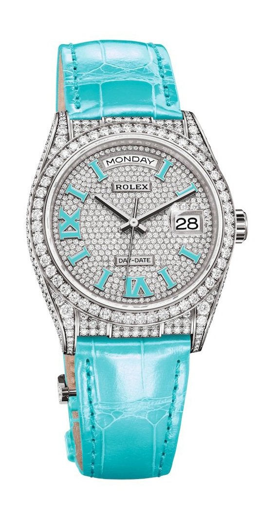 Rolex Day-Date 36 Woman's watch 128159RBR-0002