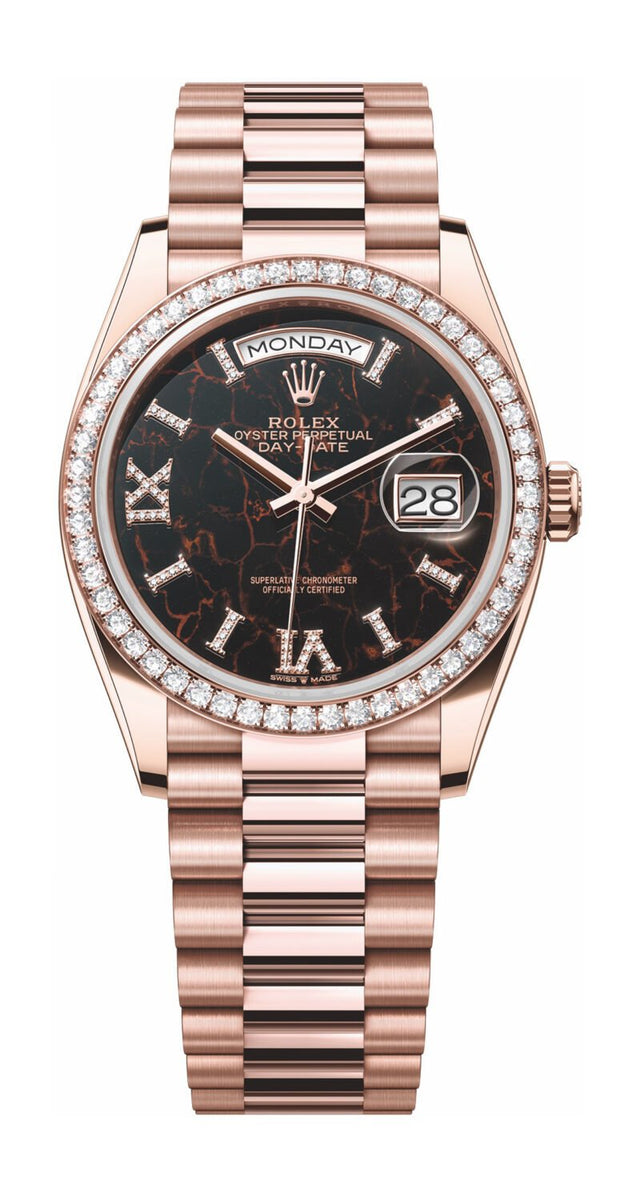 Rolex Oyster Perpetual Day-Date 36 Woman's watch 128345RBR-0044