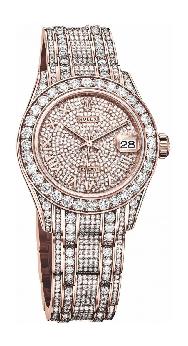 Rolex Pearlmaster 34 Woman's watch 81405RBR-0001