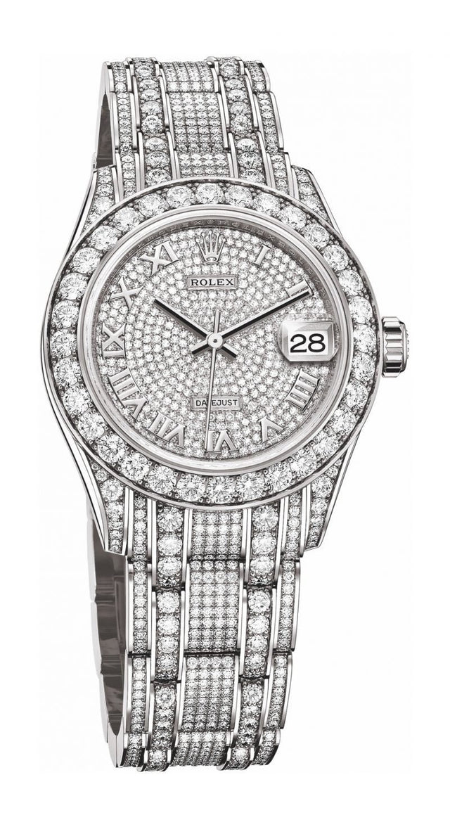 Rolex Pearlmaster 34 Woman's watch 81409RBR-0001