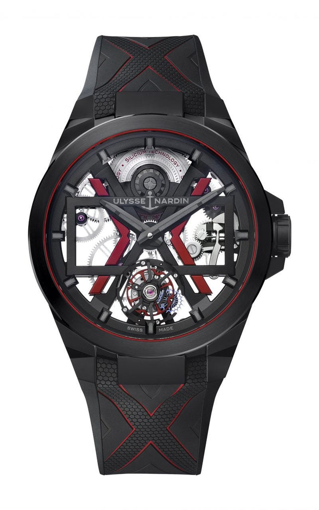 Часы Ulysse Nardin Black Blast Мужские 1723-400-3B/ЧЕРНЫЕ