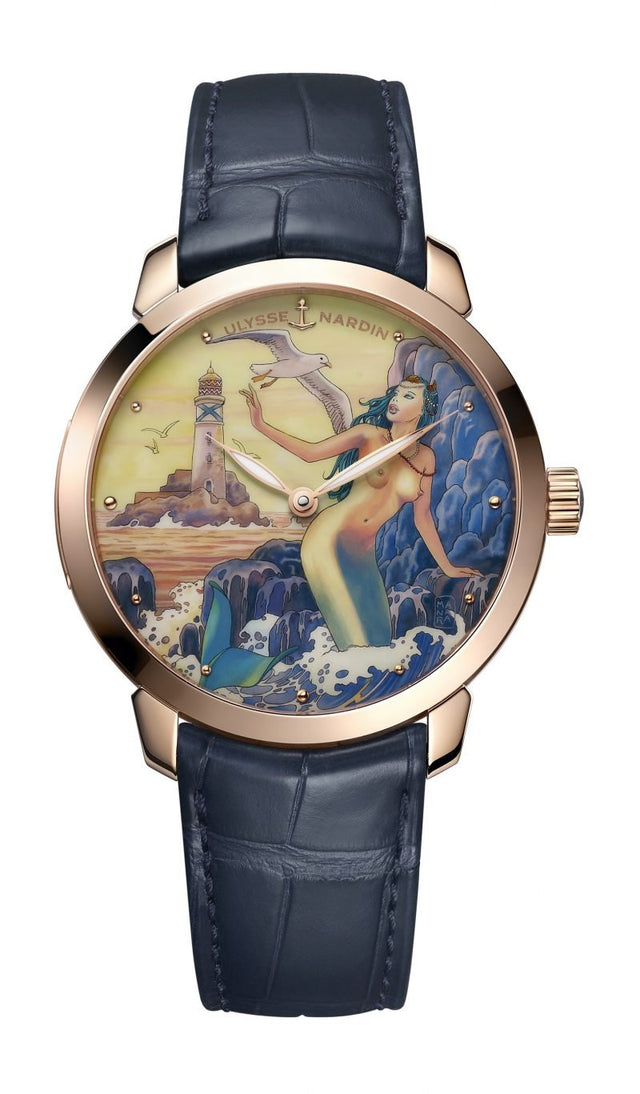 Ulysse Nardin Classico Manara Manufacture 40 мм Мужские часы 3202-136LE-2/MANARA.10