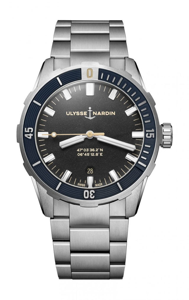 Мужские часы Ulysse Nardin Diver 42 мм 8163-175-7M/92