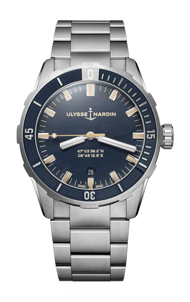 Мужские часы Ulysse Nardin Diver 42 мм 8163-175-7M/93