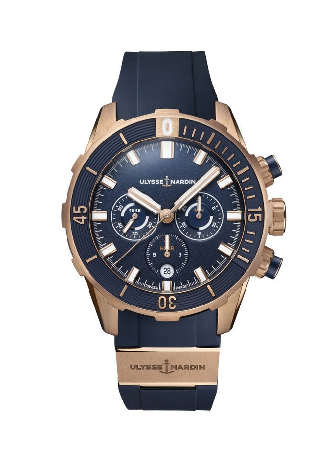 Мужские часы Ulysse Nardin Diver Chronograph 1502-170-3/93