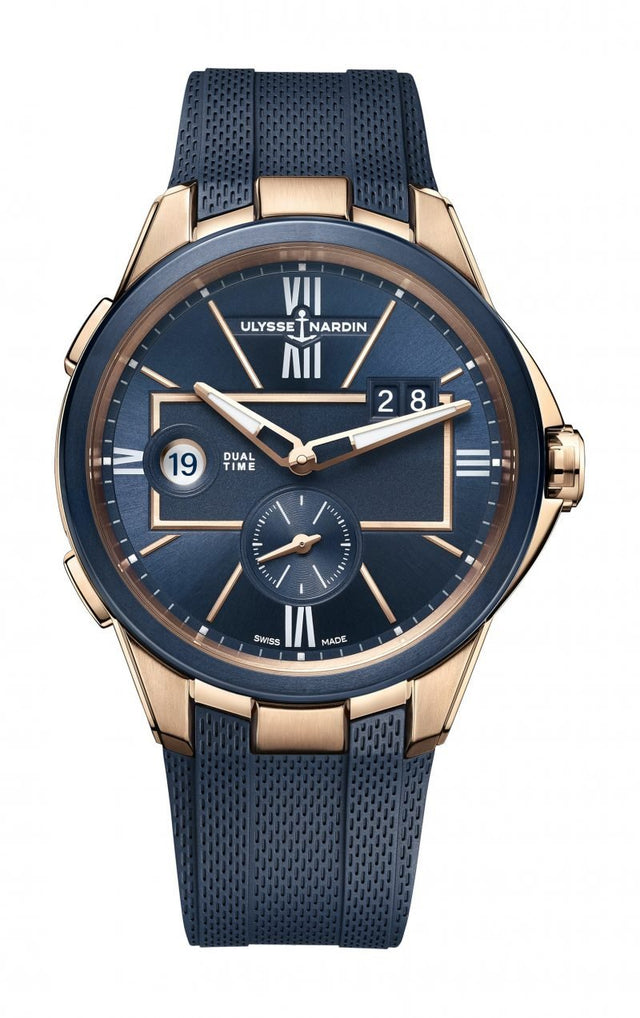 Ulysse Nardin Executive Dual Time Мужские часы 242-20-3/43
