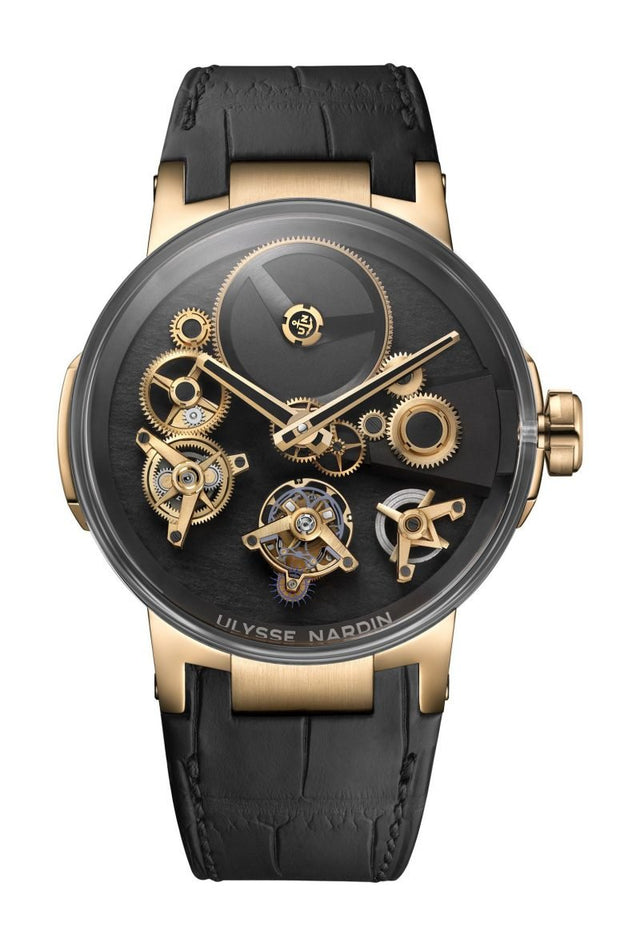 Мужские часы Ulysse Nardin Executive Tourbillon Free Wheel 1766-176