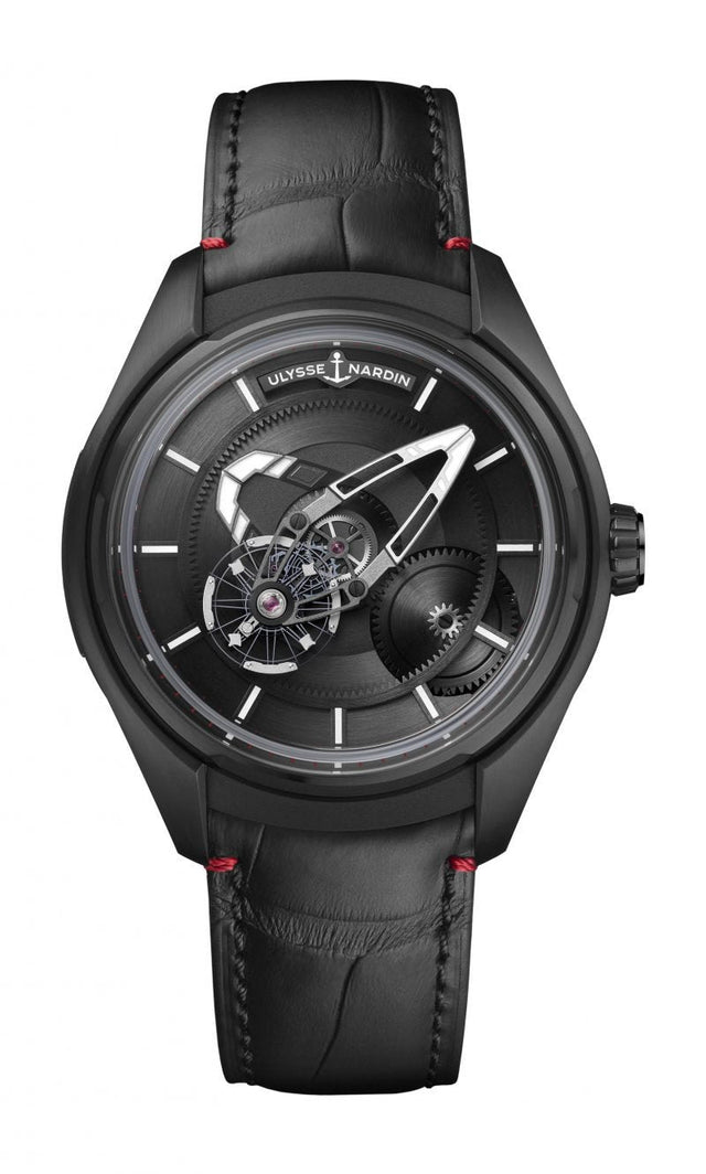 Часы мужские Ulysse Nardin Freak X 43mm 2303-270/ЧЕРНЫЕ