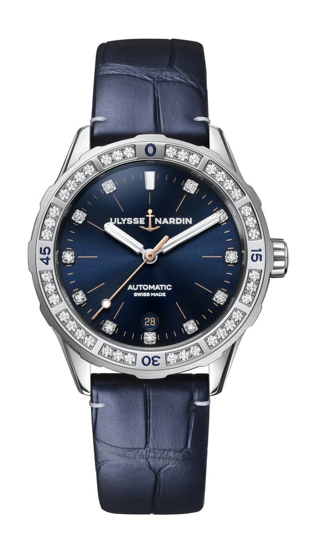 Женские часы Ulysse Nardin Lady Diver 8163-182B.1/13