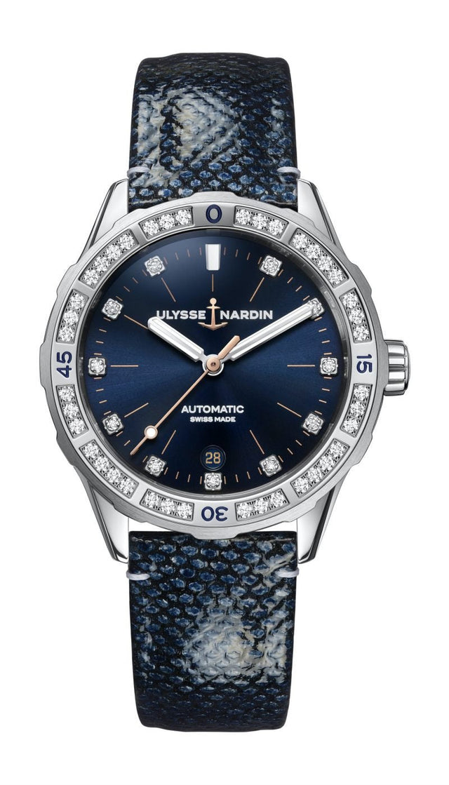Женские часы Ulysse Nardin Lady Diver 8163-182B.2/13