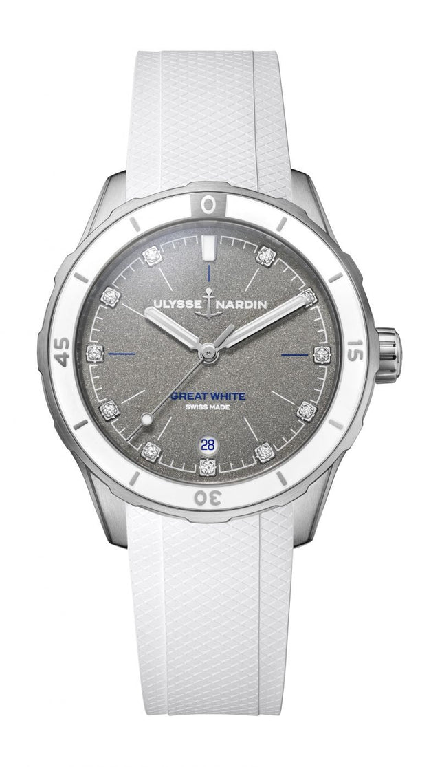 Ulysse Nardin Lady Diver Great White Женские часы 8163-182LE-3/11-GW