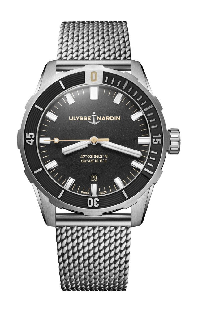 Ulysse Nardin Marine Diver Мужские часы 8163-175-7MIL/92