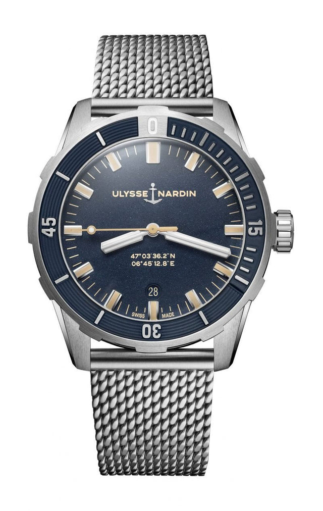 Ulysse Nardin Marine Diver Мужские часы 8163-175-7MIL/93