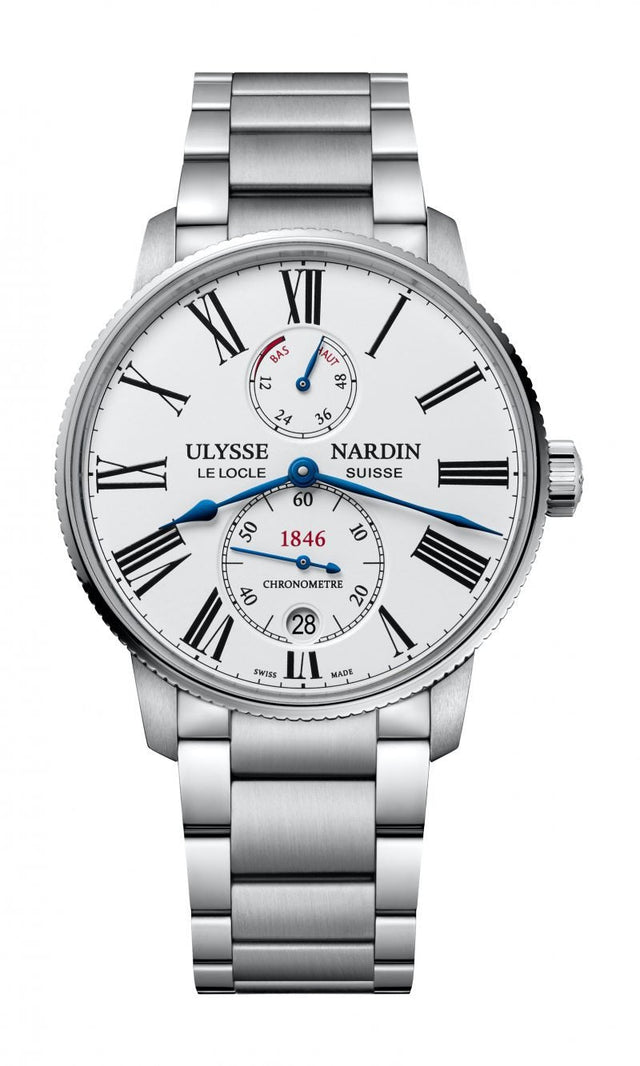 Мужские часы Ulysse Nardin Marine Torpilleur 42 мм 1183-310-7M/40