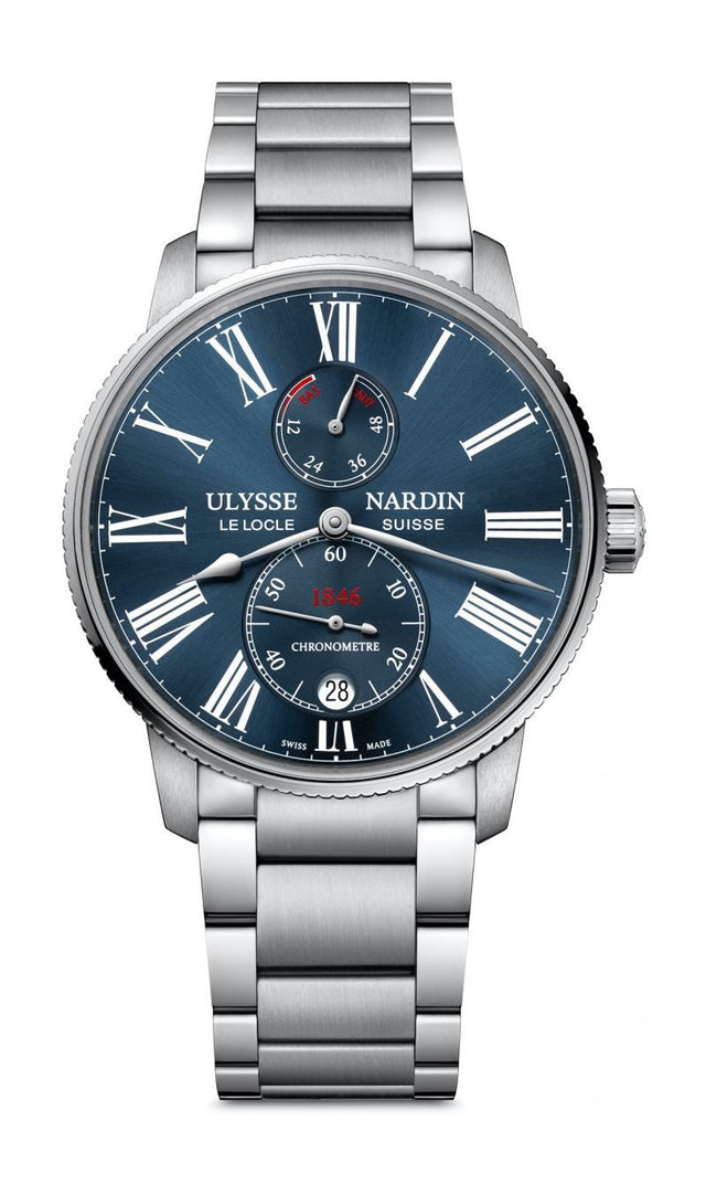Мужские часы Ulysse Nardin Marine Torpilleur 42 мм 1183-310-7M/43