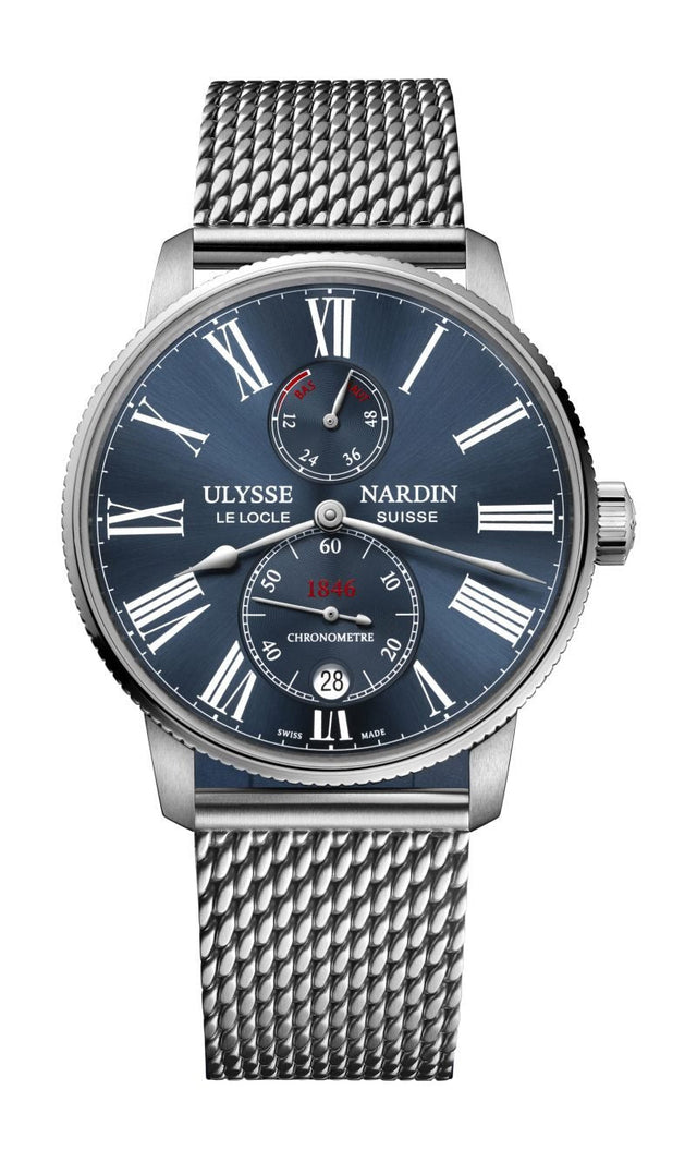 Мужские часы Ulysse Nardin Marine Torpilleur 42 мм 1183-310-7MIL/43